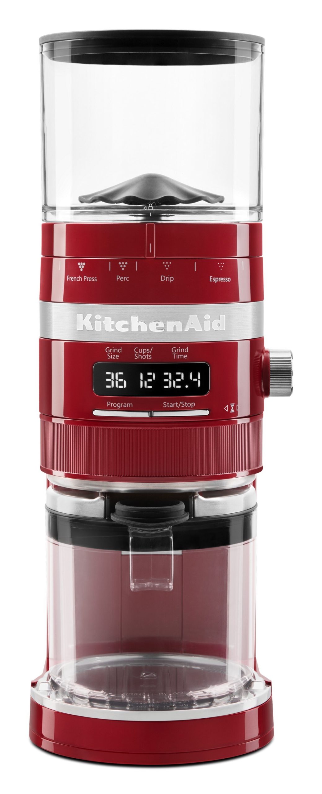 Burr Coffee Grinder - Empire Red