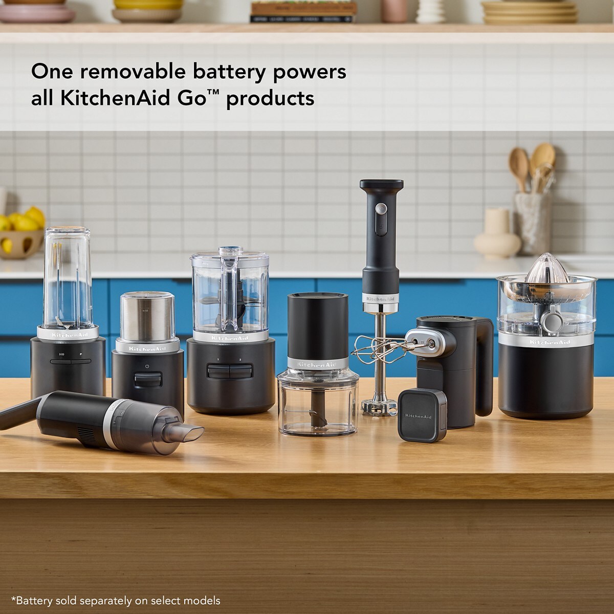 KitchenAid Go® Cordless Citrus Juicer - battery sold separately - Black Matte - Image 5