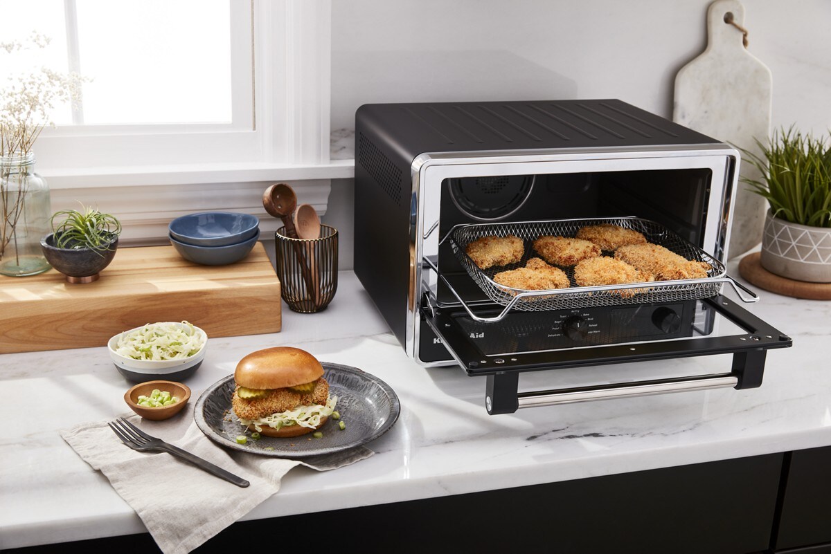 Digital Countertop Oven with Air Fry and Pizza - Black Matte - Image 7