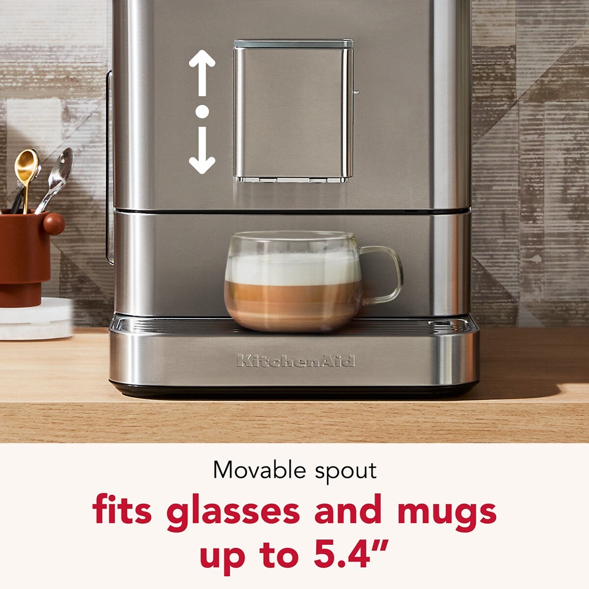 Fully Automatic Espresso Machine KF6 - Stainless Steel Finish - Image 9