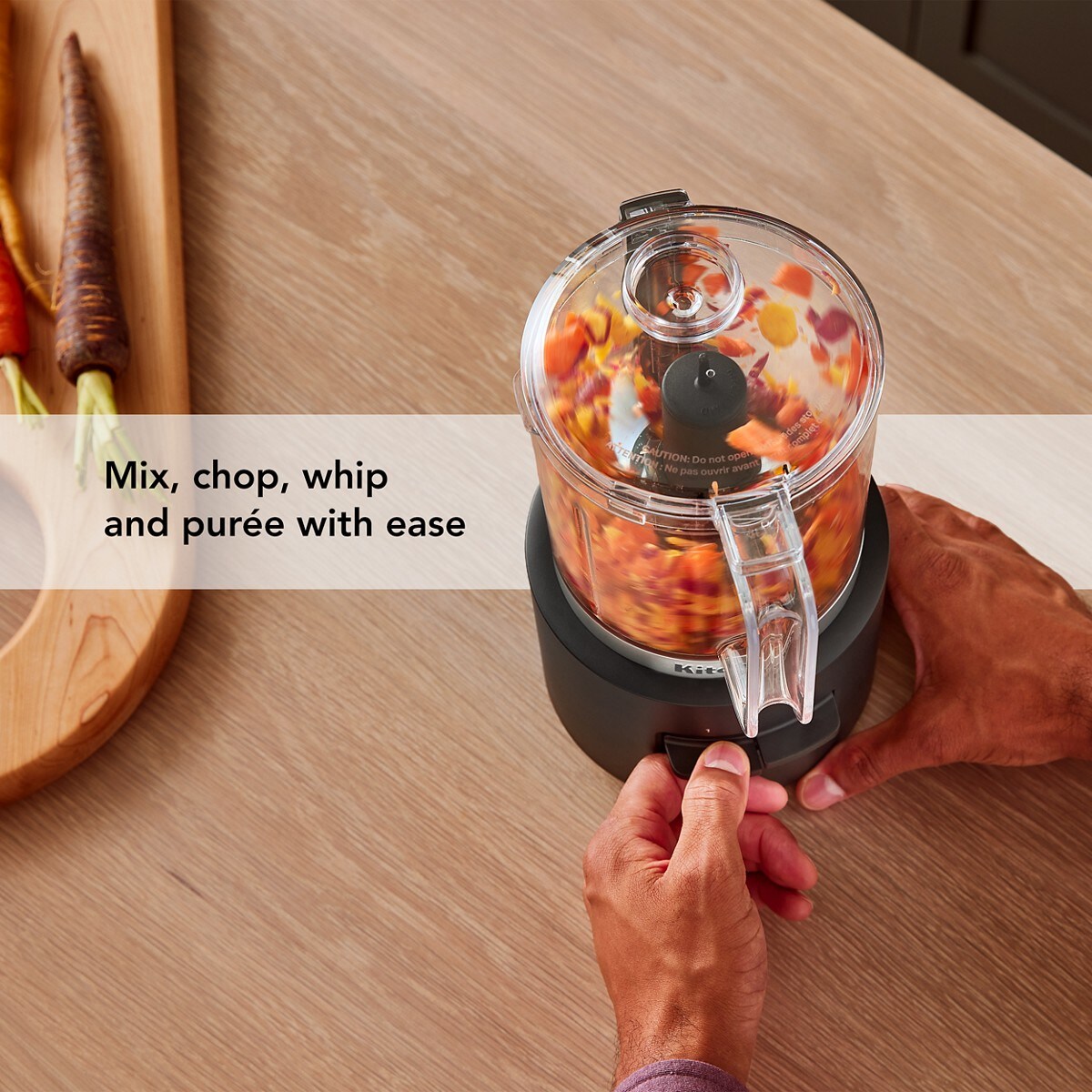 KitchenAid Go® Cordless Food Chopper - battery sold separately - Black Matte - Image 3