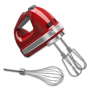 7-Speed Hand Mixer - Empire Red