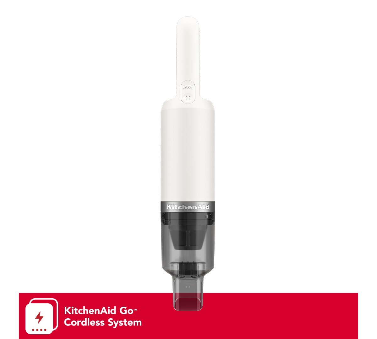 KitchenAid Go™ Cordless Kitchen Vacuum - battery included - Porcelain White