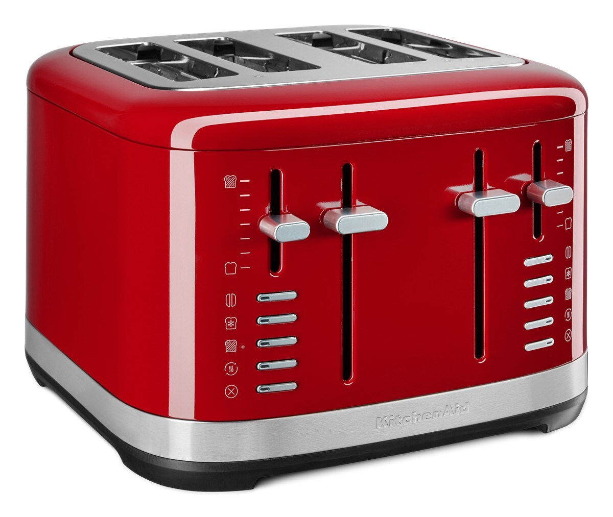 4 Slice Toaster - Empire Red