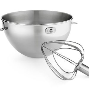 3 Quart Stainless Steel Bowl & Combi-Whip