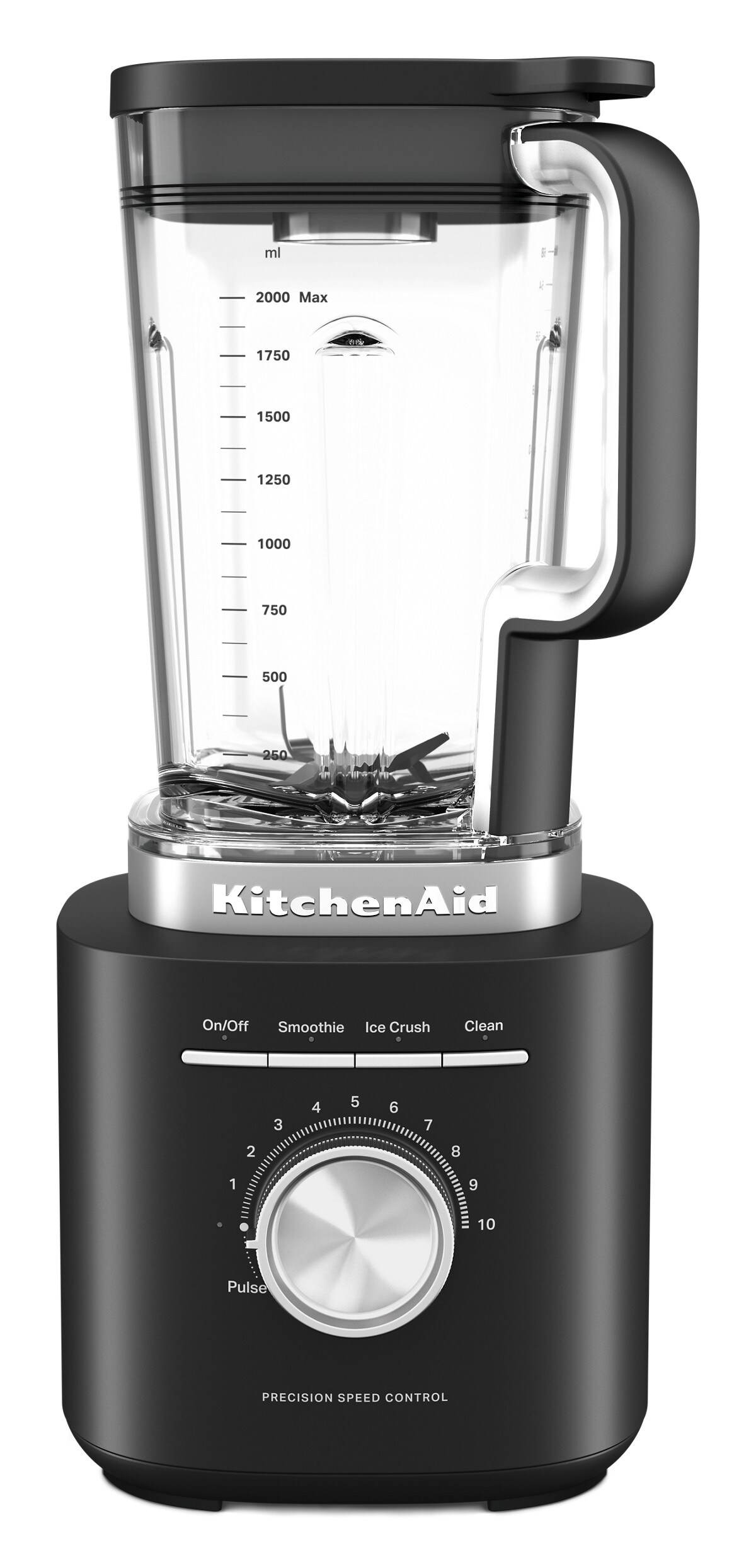 Pure Power Blender with 68 oz Plastic Jar - Black Matte