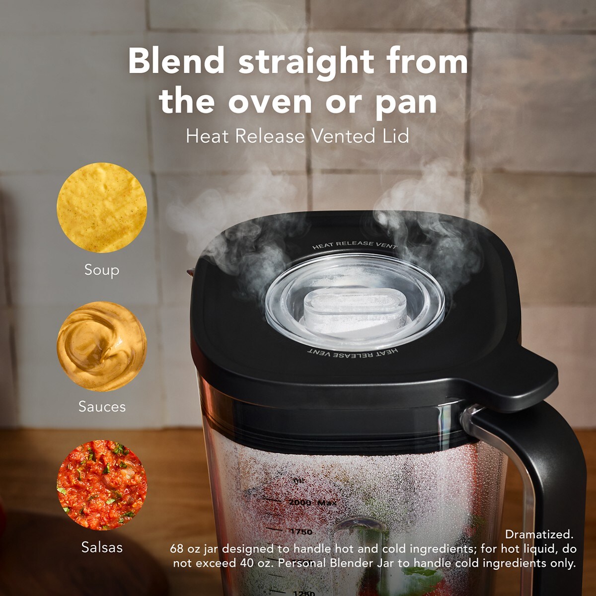 KitchenAid® Pure Power Blender with Personal Blending Jar - Matte Charcoal Grey - Image 6