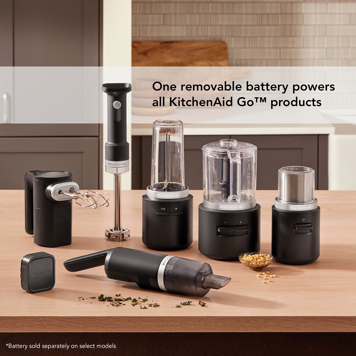 KitchenAid Go® Cordless Personal Blender - battery sold separately - Black Matte - Image 6