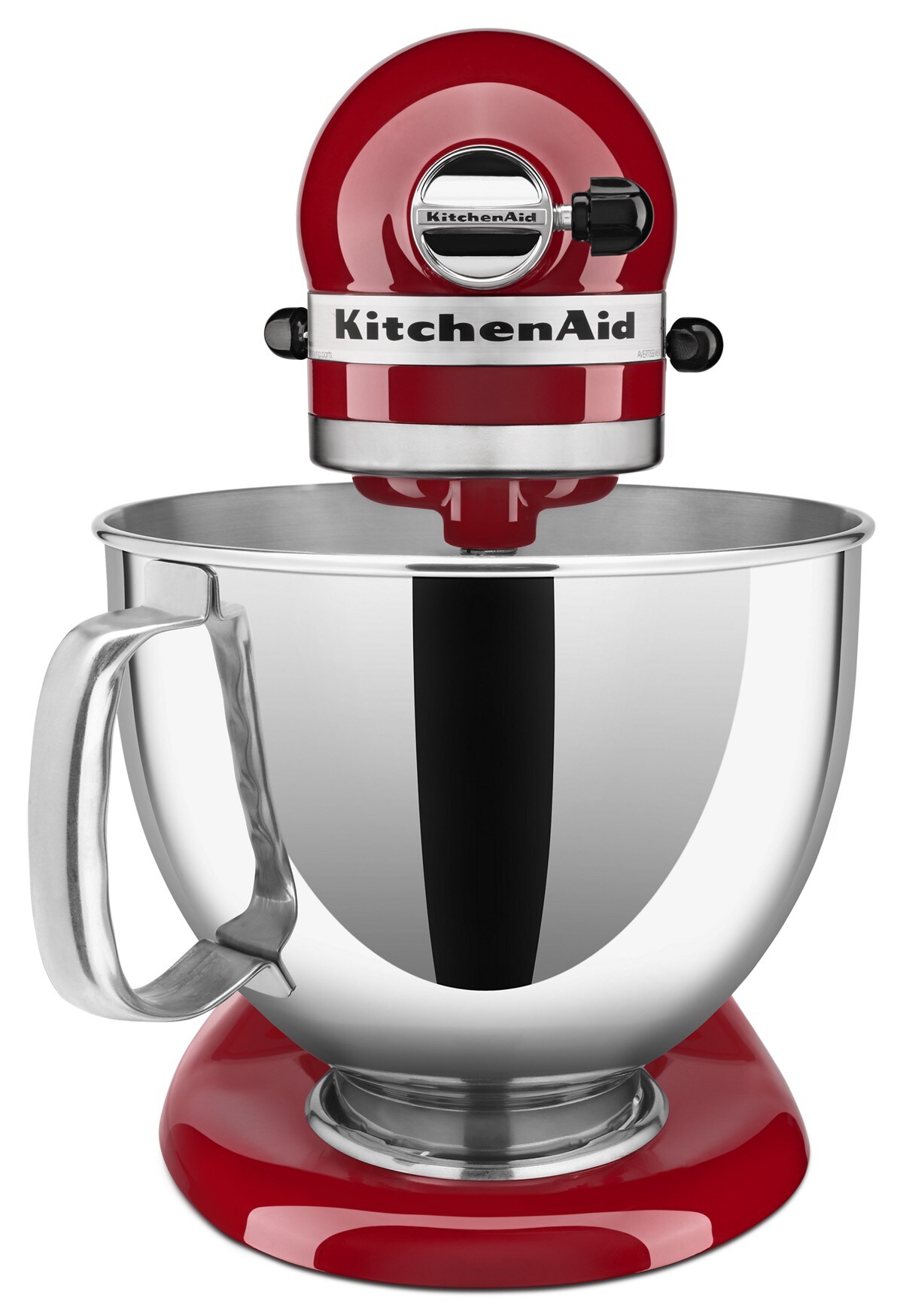 Value Bundle Artisan® Series 5 Quart Tilt-Head Stand Mixer with Flex Edge Beater - Empire Red - Image 2
