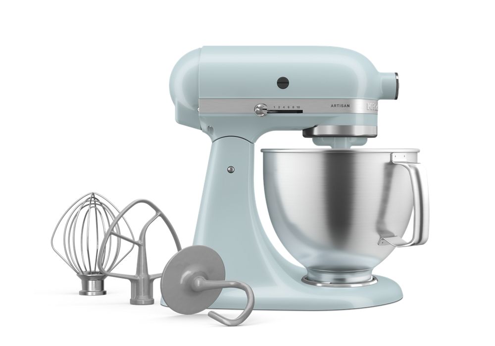 Artisan® Series 5 Quart Tilt-Head Stand Mixer with Premium Touchpoints - Mineral Water Blue