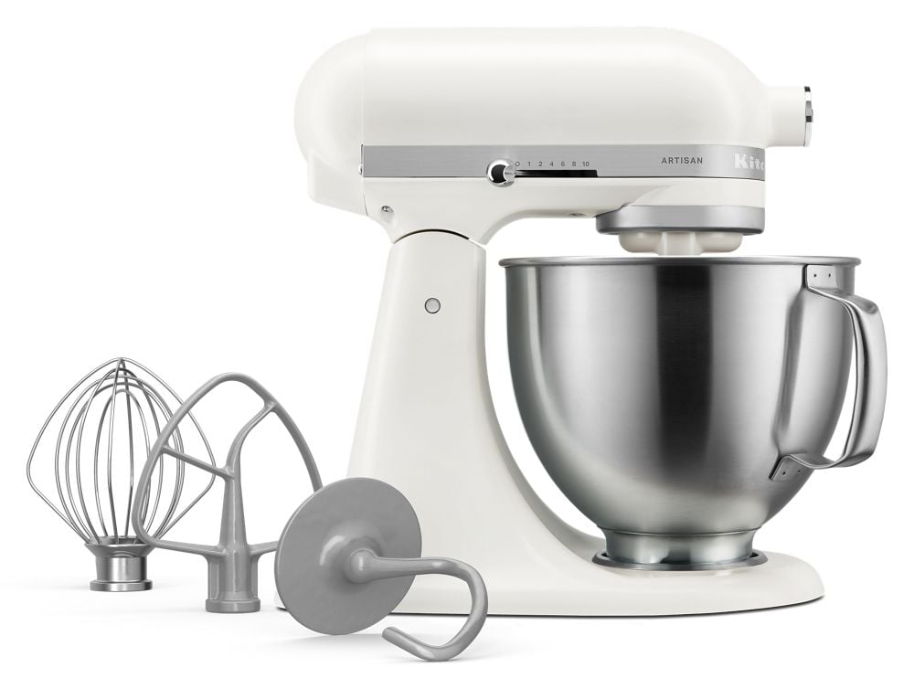 Artisan® Series 5 Quart Tilt-Head Stand Mixer with Premium Touchpoints - Porcelain White