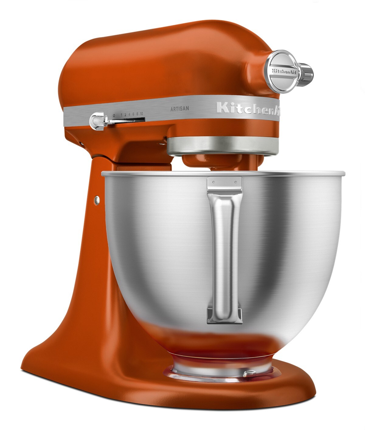 Artisan® Series 5 Quart Tilt-Head Stand Mixer with Premium Touchpoints - Scorched Orange - Image 4