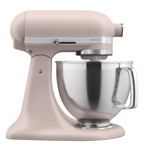 Artisan® Series 5 Quart Tilt-Head Stand Mixer with Premium Accessory Pack - Feather Pink