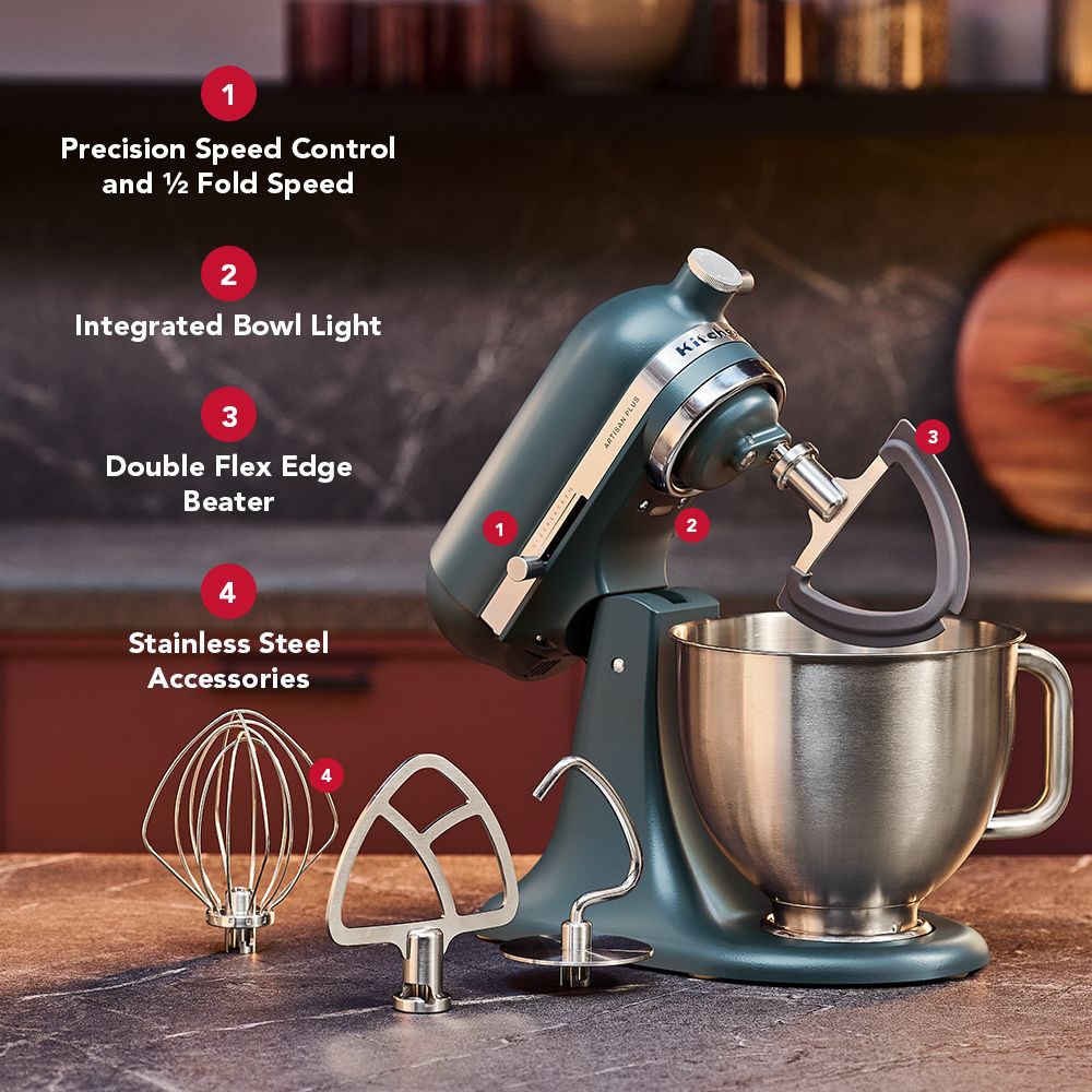 Artisan Plus Series 5 Quart Tilt-Head Stand Mixer - Agave - Image 2
