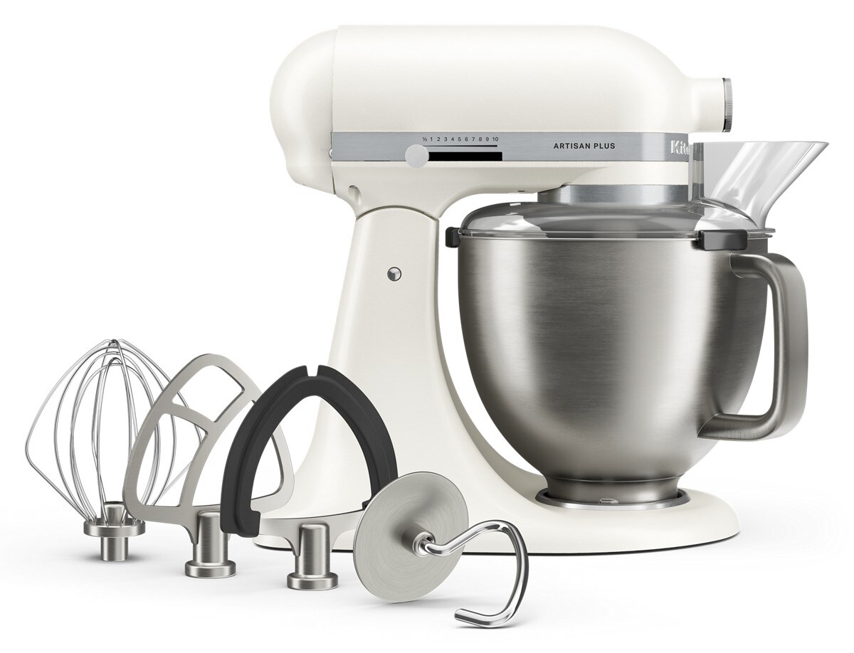 Artisan Plus Series 5 Quart Tilt-Head Stand Mixer - Porcelain White