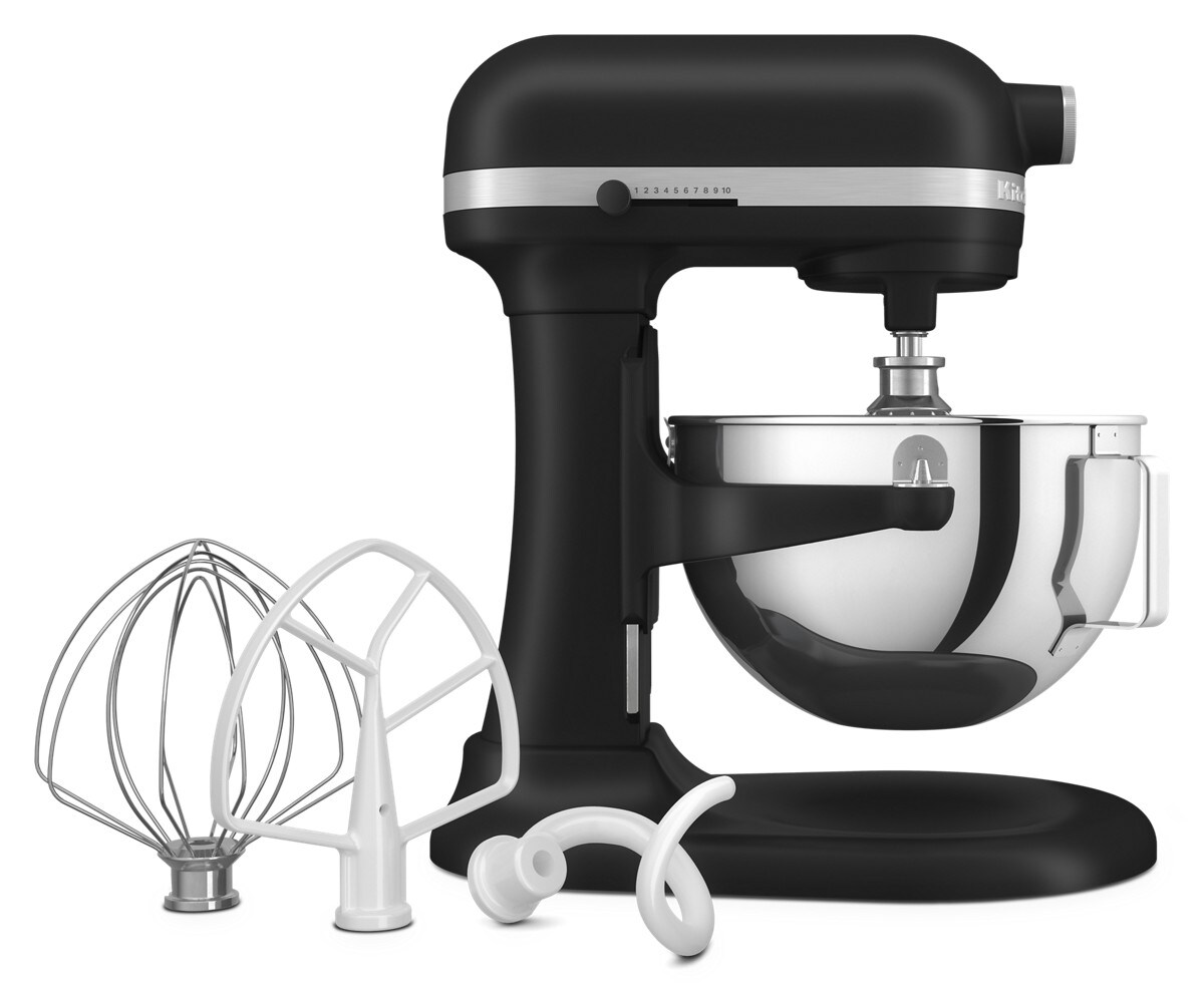 KitchenAid® 5.5 Quart Bowl-Lift Stand Mixer - Black Matte - Image 2
