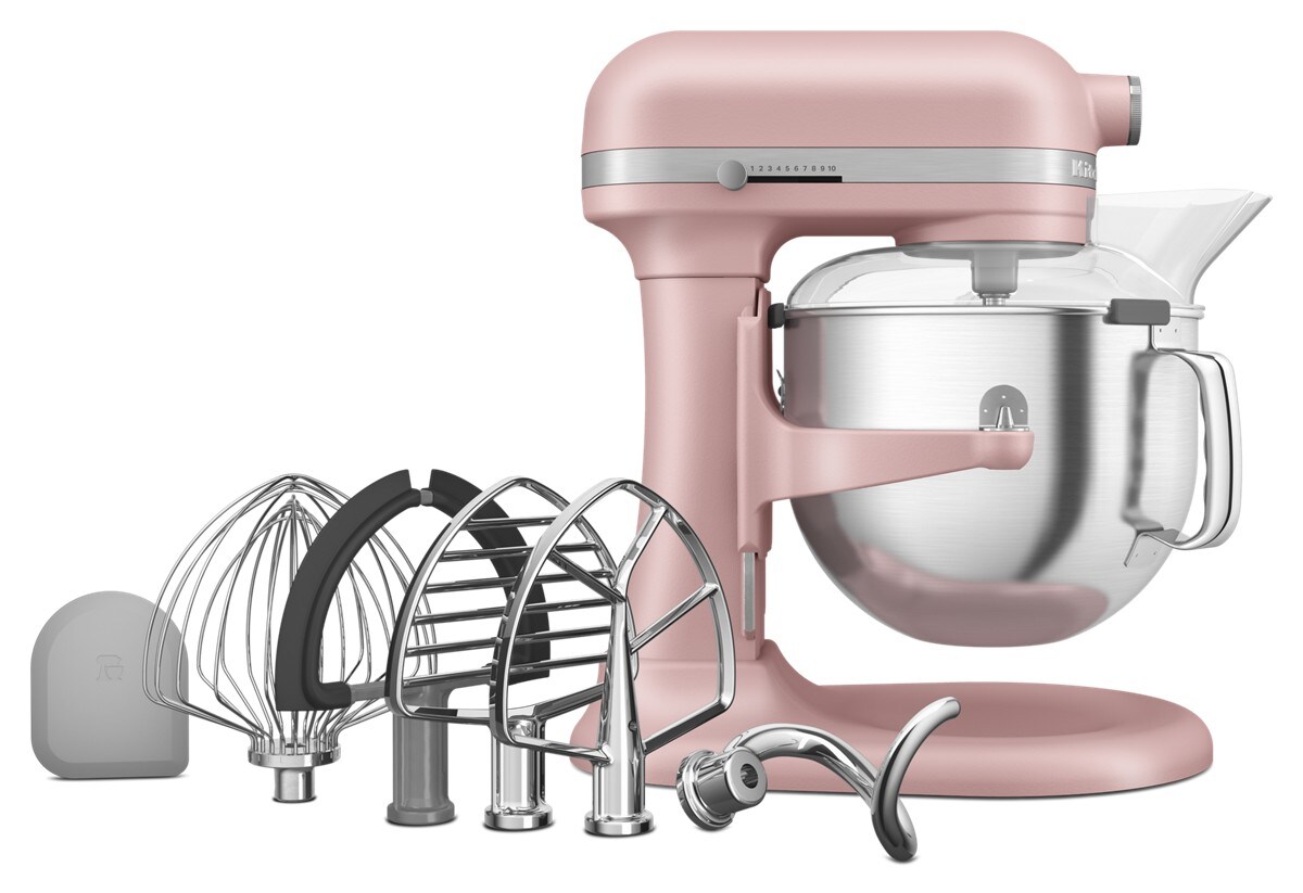 7 Quart Bowl-Lift Stand Mixer with Redesigned Premium Touchpoints - Matte Dried Rose - Image 2