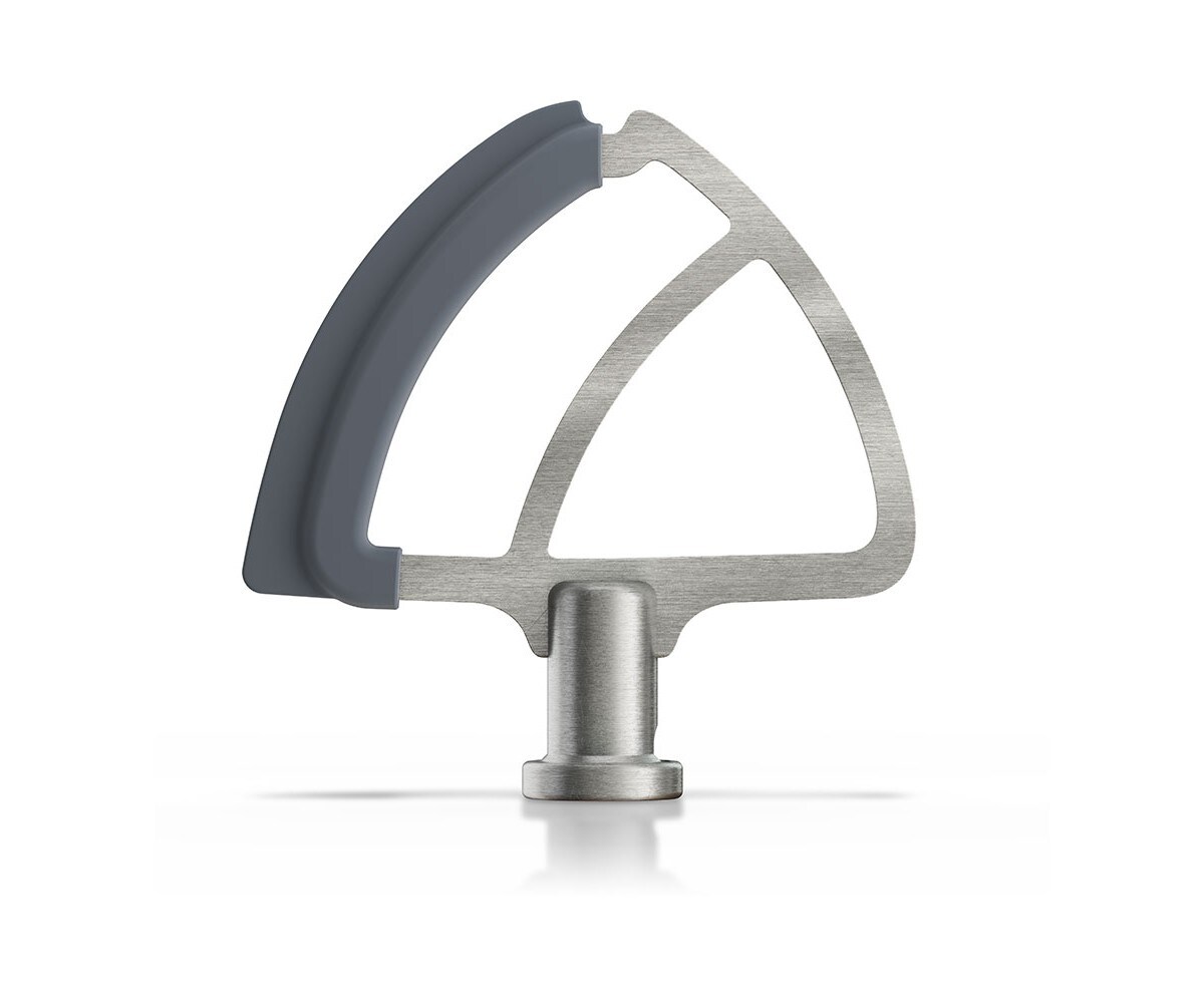 Durable stainless steel flex edge beater for select KitchenAid® tilt-head stand mixers