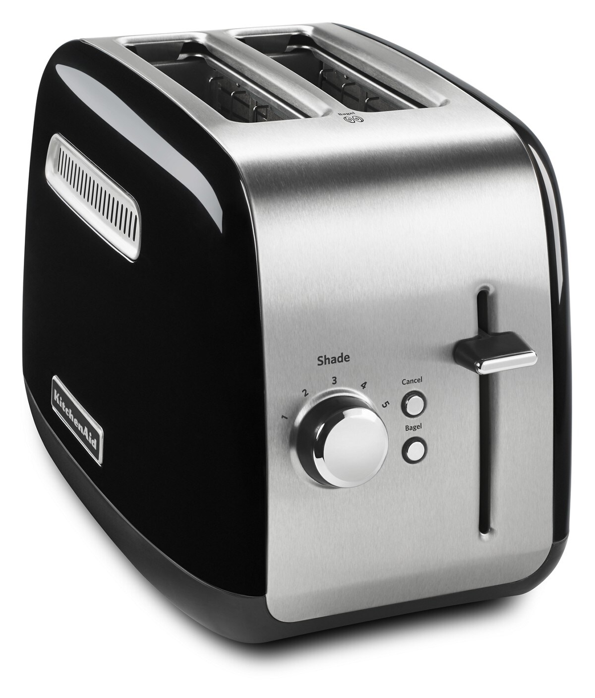 Refurbished 2-Slice Toaster with manual lift lever - Onyx Black