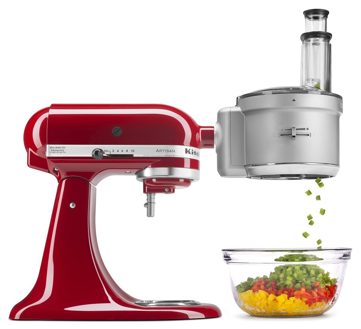 Refurbished Food Processor with Commercial Style Dicing Kit - Image 2