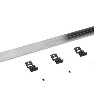 27"/ 30" Built-In Oven Flush Mount Trim Kit, Stainless Steel, with trim piece, mounting hardware, and instructions