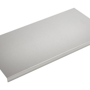 JennAir Range/Cooktop Griddle Grill Cover with Lip on One Side - Stainless Steel for Gas/Dual Fuel Models JDRP636,648,748, JGRP636,648,748, JGCP636,648 (1-IN H X 11 1/8-IN L X 22-IN D)