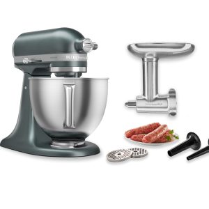 Artisan® 5-Qt Mixer with Premium Touchpoints & Metal Food Grinder Attachment