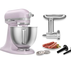 Artisan® 5-Qt Mixer with Premium Touchpoints & Metal Food Grinder Attachment